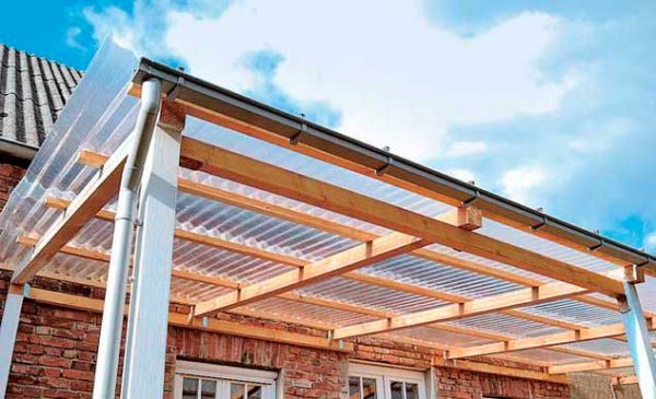 Как сделать навес для автомобиля своими руками