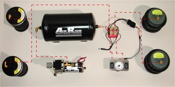 Как установить пневмоподвеску своими руками
