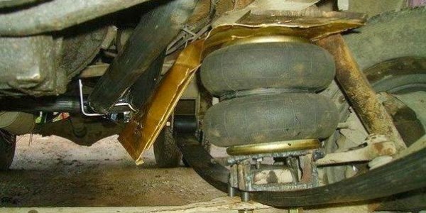 Как установить пневмоподвеску своими руками