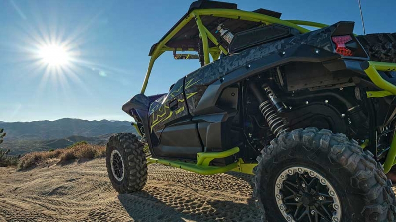 Kawasaki Teryx KRX1000 – настоящий монстр бездорожья