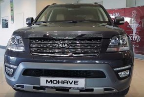 Kia Mohave 2018 - внедорожник на шасси с мускулистым кузовом