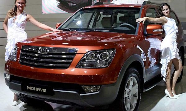 Kia Mohave в России - шасси внедорожника с многорычажной подвеской