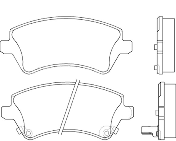 Колодки, диски, суппорты Toyota Corolla 120
