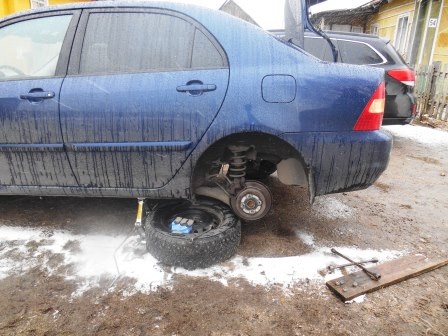 Колодки, диски, суппорты Toyota Corolla 120