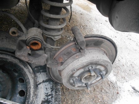Колодки, диски, суппорты Toyota Corolla 120
