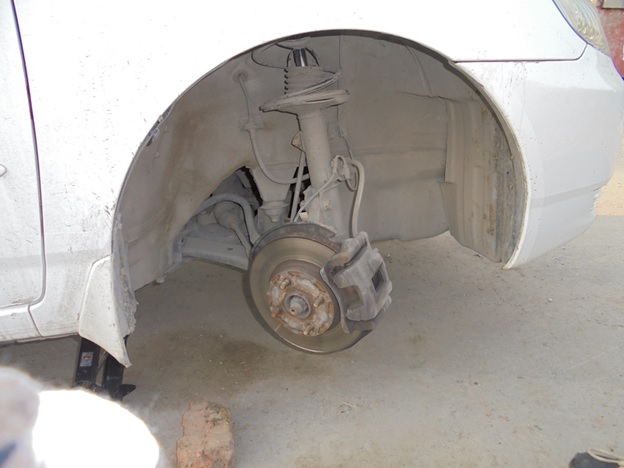 Колодки, диски, суппорты Toyota Corolla 120