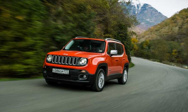 Компактный кроссовер Jeep Renegade в России