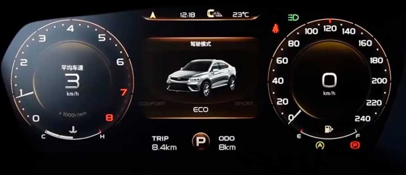 Кросс-купе Geely FY11 - серьезный конкурент внедорожнику BMW X4