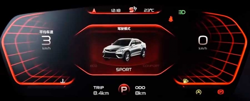 Кросс-купе Geely FY11 - серьезный конкурент внедорожнику BMW X4