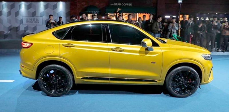Кросс-купе Geely FY11 - серьезный конкурент внедорожнику BMW X4
