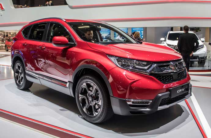 Кроссовер Honda CR-V 5 поколения после рестайлинга, объявлены цены на новинки