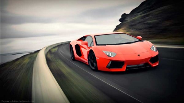 Lamborghini Aventador LP 700-4 - 345 км в час - это не часовня