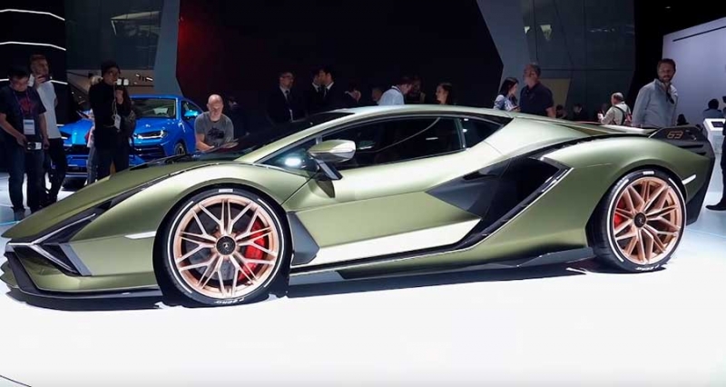 Lamborghini Sian FKP 37 - первый взгляд на гибридный суперкар