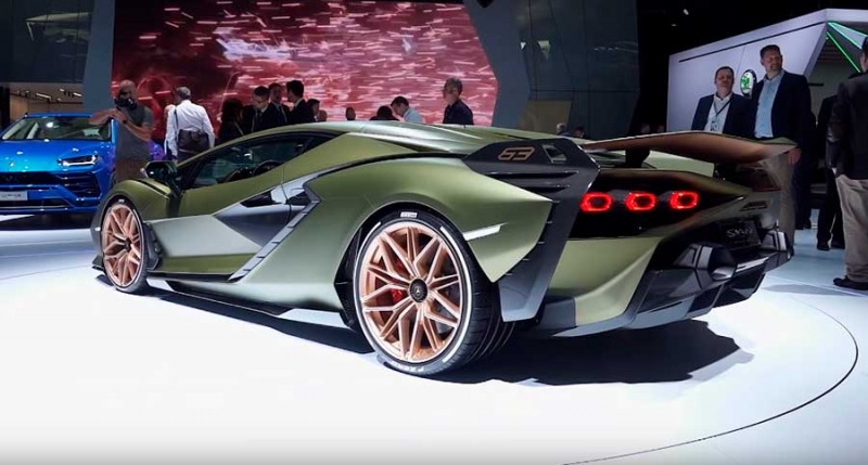 Lamborghini Sian FKP 37 - первый взгляд на гибридный суперкар