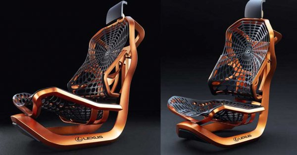 Lexus разработал сиденье будущего