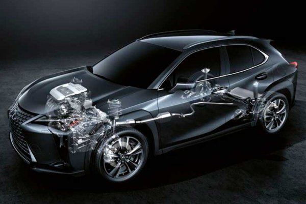 Lexus UX 2019 - городской кроссовер премиум-класса с агрессивным дизайном