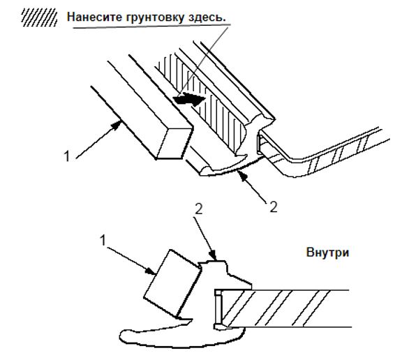 Лобовое стекло на Accord 7