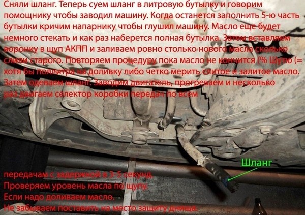 Консервное масло на Камри 40