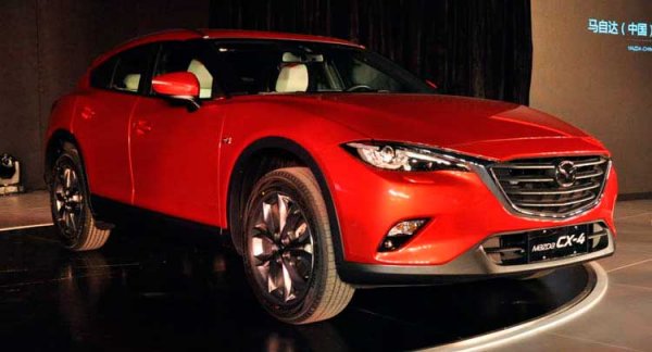 Mazda показал серийный кроссовер CX-4 в Пекине