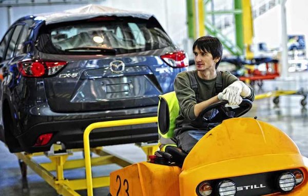 Страна-производитель Mazda, заводы в России