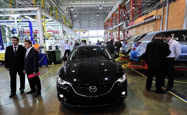 Страна-производитель Mazda, заводы в России