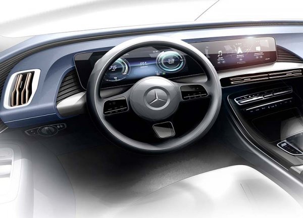Mercedes-Benz привезет в Россию электрический кроссовер EQC 400