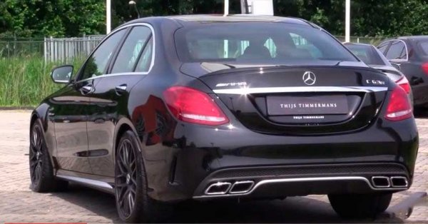 Mercedes C63 S Coupe 2015 первые впечатления