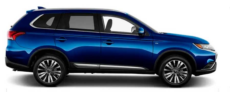 Mitsubishi Outlander 2020 - фантастический Mitsu с 7 посадочными местами на мяч