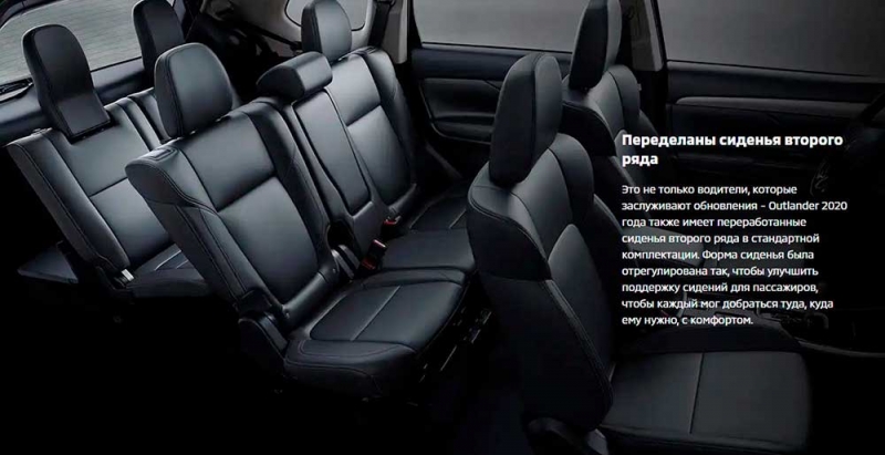 Mitsubishi Outlander 2020 - фантастический Mitsu с 7 посадочными местами на мяч