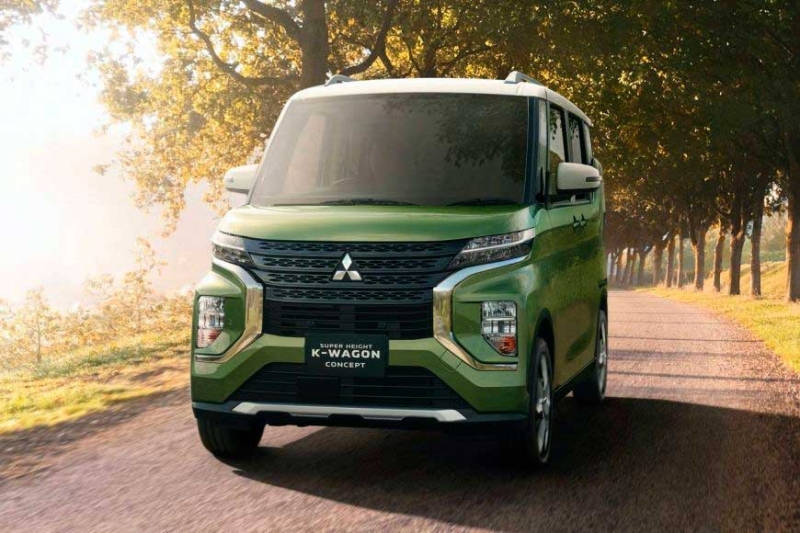 Mitsubishi представила новинки: концепт Mi-Tech и Kei-car K-Wagon