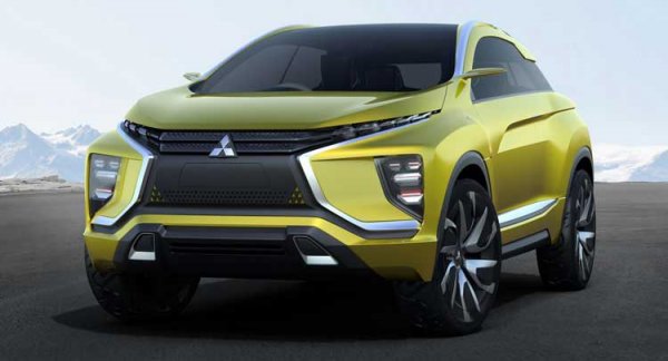 Mitsubishi рассекретил новый электрический кроссовер