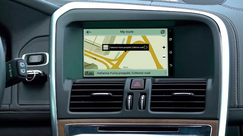 Volvo XC60 Android Navigator: расширьте возможности основного устройства