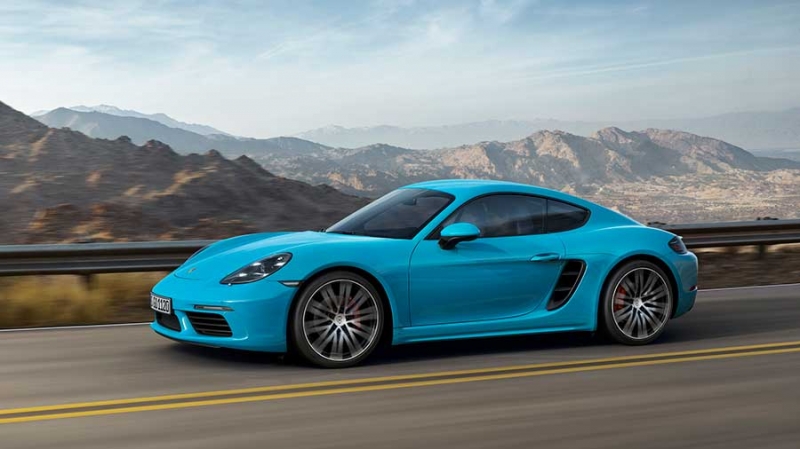 Немецкий Porsche представляет доступные версии 718 моделей Cayman и Boxster GTS