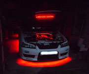 Подсветка днища Nissan Skyline r33