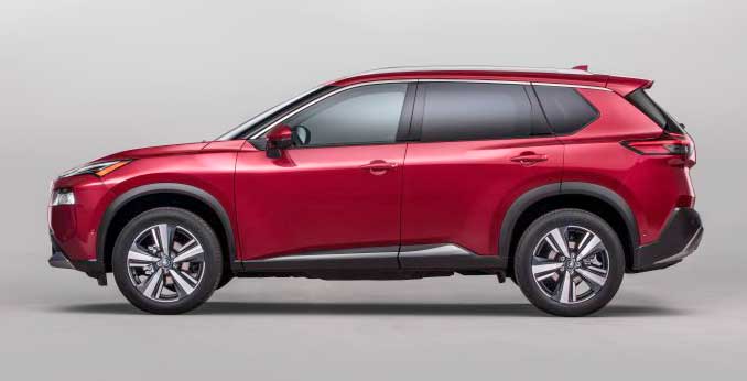 Nissan X-Trail (Rogue) 2020-2021 модельного года в новом кузове