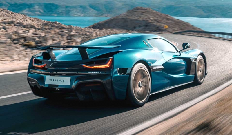 Новый электромобиль Rimac Nevera или автоматический штурм хорватов за сумасшедшие деньги