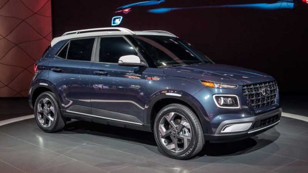 Новый Hyundai Venue 2019 года представлен на автосалоне в Нью-Йорке