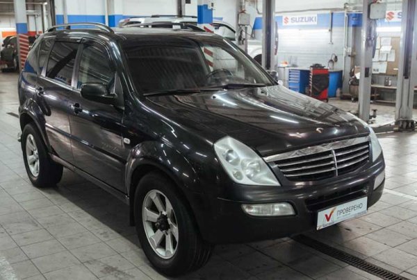 Новый корейский внедорожник Sanyeng Rexton 2017/2018