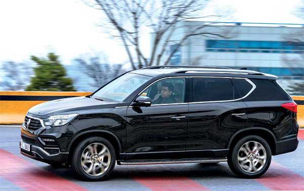 Новый корейский внедорожник Sanyeng Rexton 2017/2018
