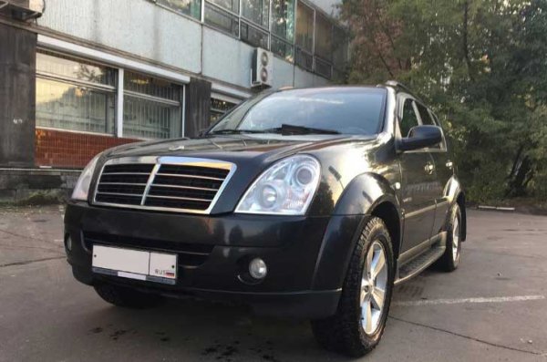 Новый корейский внедорожник Sanyeng Rexton 2017/2018