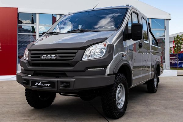 Новый Sable Next 4x4 в оригинальном кузове с двойным модулем кабины