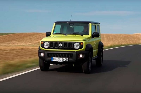 Suzuki Jimny четвертого поколения 2019 года - крупнотоннажный мини-внедорожник