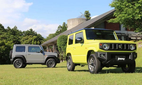 Suzuki Jimny четвертого поколения 2019 года - крупнотоннажный мини-внедорожник