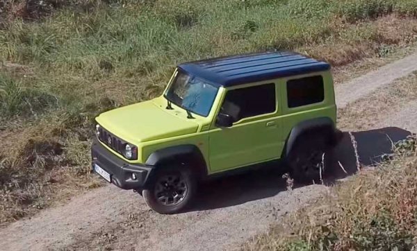 Suzuki Jimny четвертого поколения 2019 года - крупнотоннажный мини-внедорожник