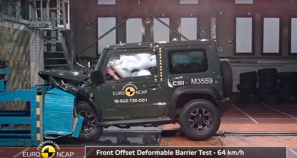 Suzuki Jimny четвертого поколения 2019 года - крупнотоннажный мини-внедорожник