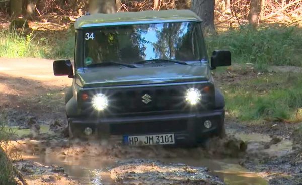 Suzuki Jimny четвертого поколения 2019 года - крупнотоннажный мини-внедорожник