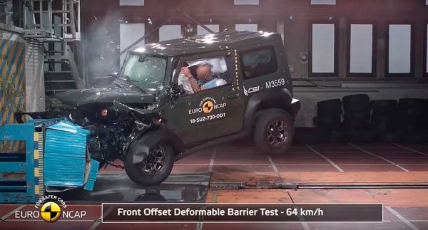 Suzuki Jimny четвертого поколения 2019 года - крупнотоннажный мини-внедорожник