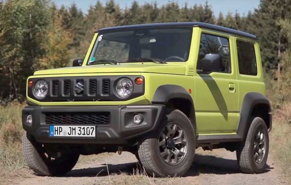 Suzuki Jimny четвертого поколения 2019 года - крупнотоннажный мини-внедорожник