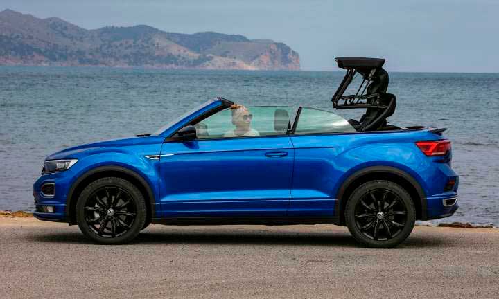 Новый Volkswagen T-Roc с мягкой крышей