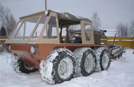 Обзор вездеходов на шинах низкого давления, отечественные и зарубежные модели
